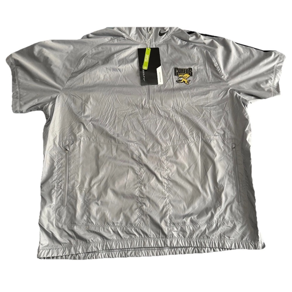NWT Nike Golf 1/4 Zip Windbreaker Mens Sz 2XL Canisius University Golden Griffs